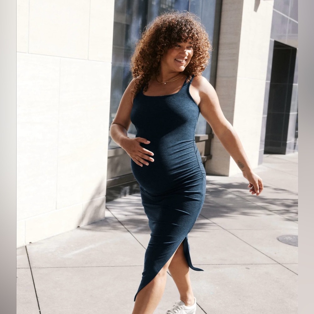 Beyond Yoga Spacedye Icon Maternity Dress Size Large